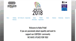 Desktop Screenshot of nohopride.org