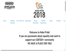 Tablet Screenshot of nohopride.org